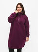 Sportliches Sweatshirtkleid mit Kapuze, Pickled Beet/SilverP, Model image number 0