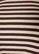 Gestreifte Bluse mit langen &Auml;rmeln, Braun, Packshot image number 2
