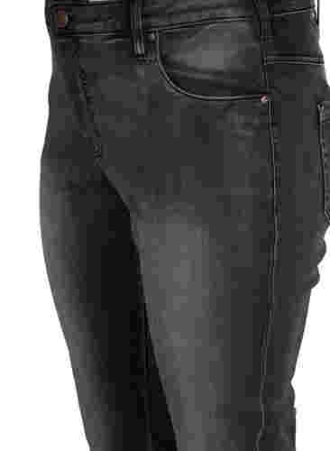 Slim Fit Emily Jeans mit normaler Taille, Dark Grey Denim, Packshot image number 2