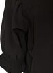 Hemdbluse mit 1/2-&Auml;rmeln, Schwarz, Packshot image number 3