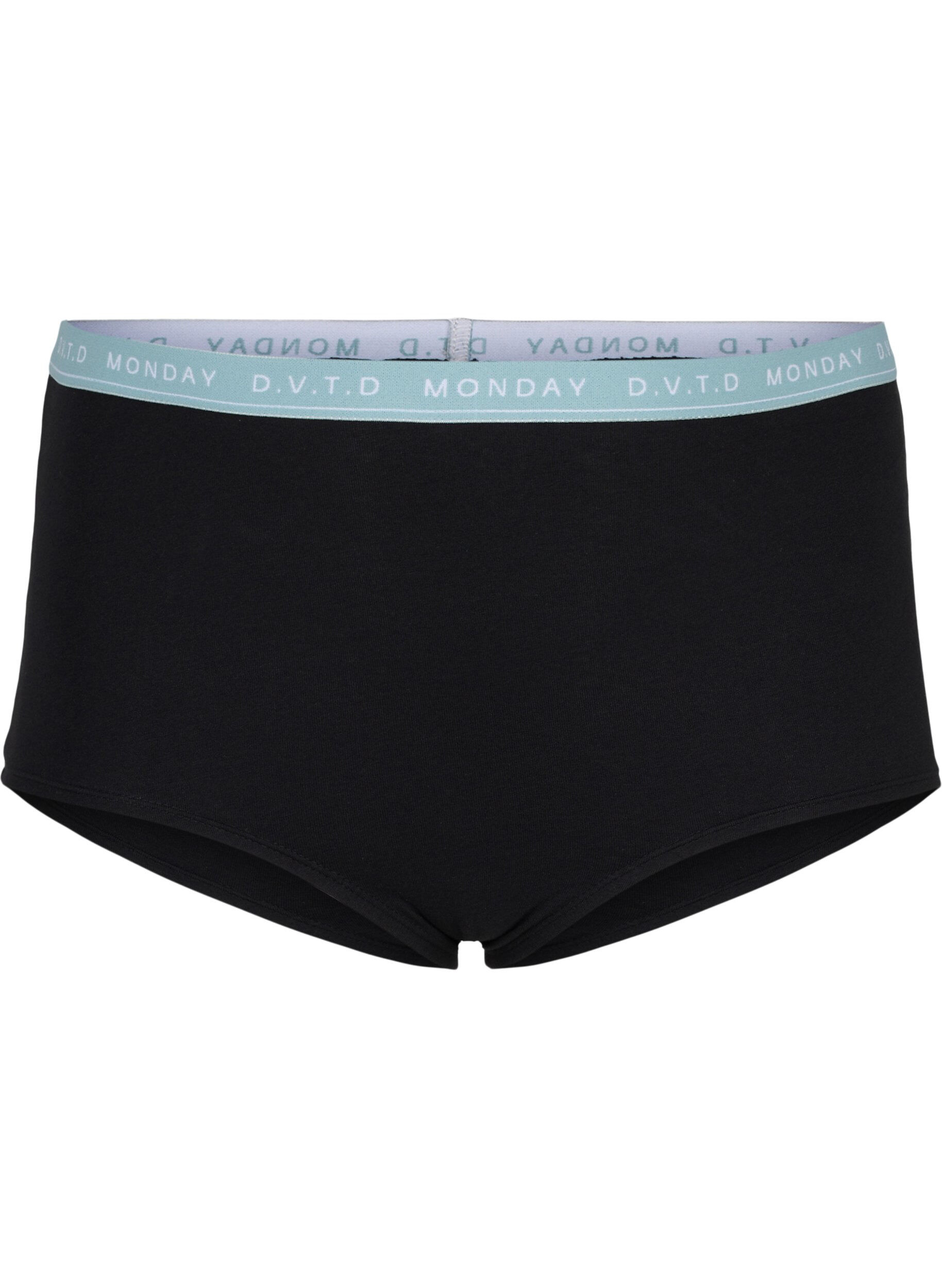 Zizzi7er-Pack Hipster aus Baumwolle mit Wochentagen, Multi Pastel Pack, Packshot image number 2