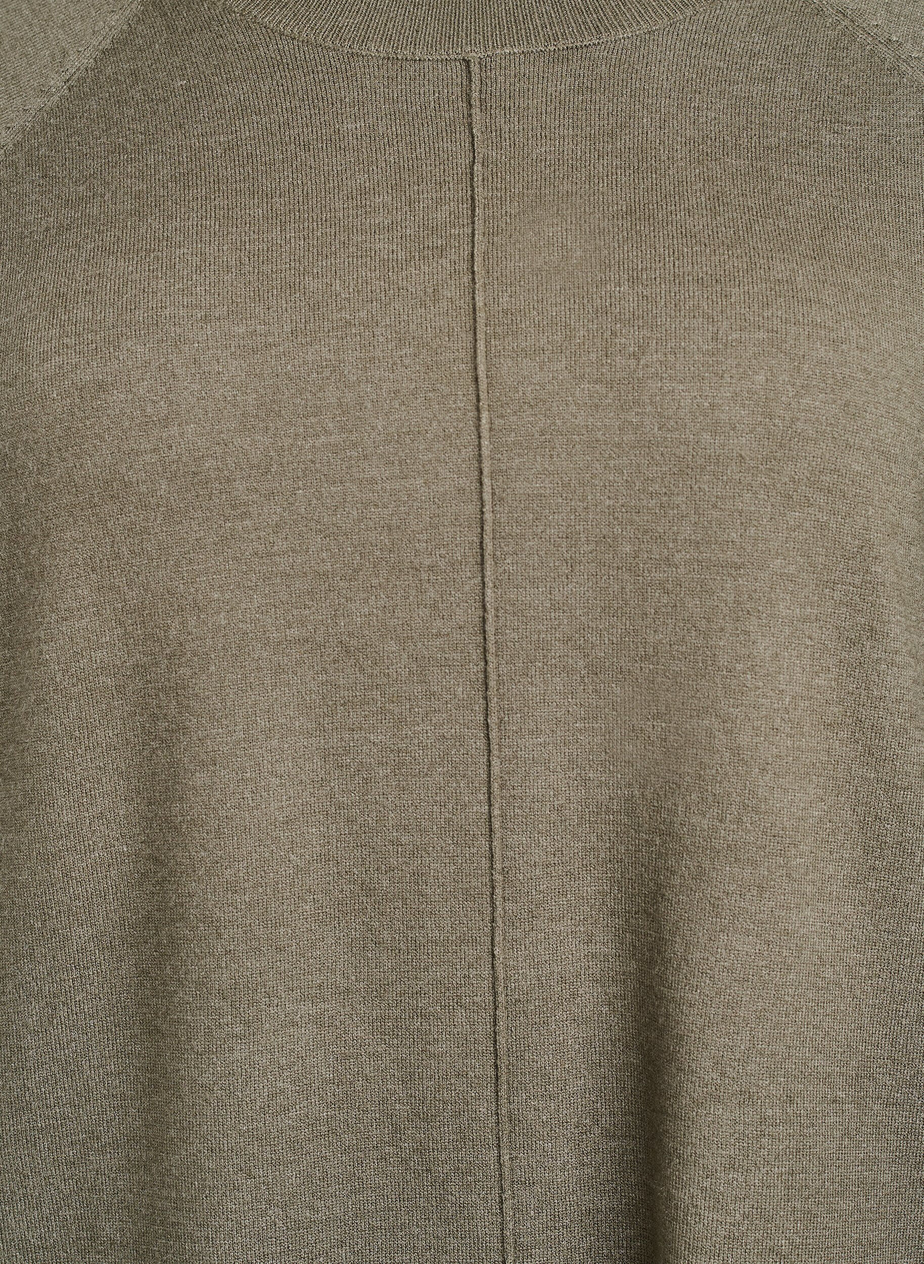 ZizziStrickbluse mit Mittelnaht und Raglan&auml;rmeln, Gr&uuml;n, Packshot image number 2