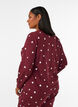 Nachtbluse mit Print, Rot, Model image number 2