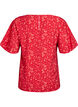 Bluse mit Blumenmuster und Fledermausärmeln, Rot, Packshot image number 1