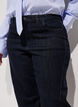 Barrel-Jeans mit hoher Taille, Blau, Model image number 2