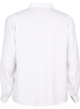 Bluse aus TENCEL™ Modal, Bright White, Packshot image number 1