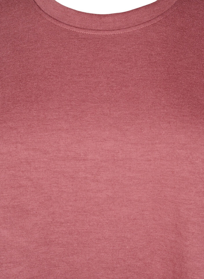 Sweatshirt mit Rundhalsausschnitt, Braun, Packshot image number 2