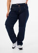 Regular Fit Gemma Jeans mit hoher Taille, Blau, Model image number 4