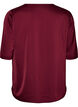 Bluse aus Satin mit ellenbogenlangen &Auml;rmeln, Rot, Packshot image number 1