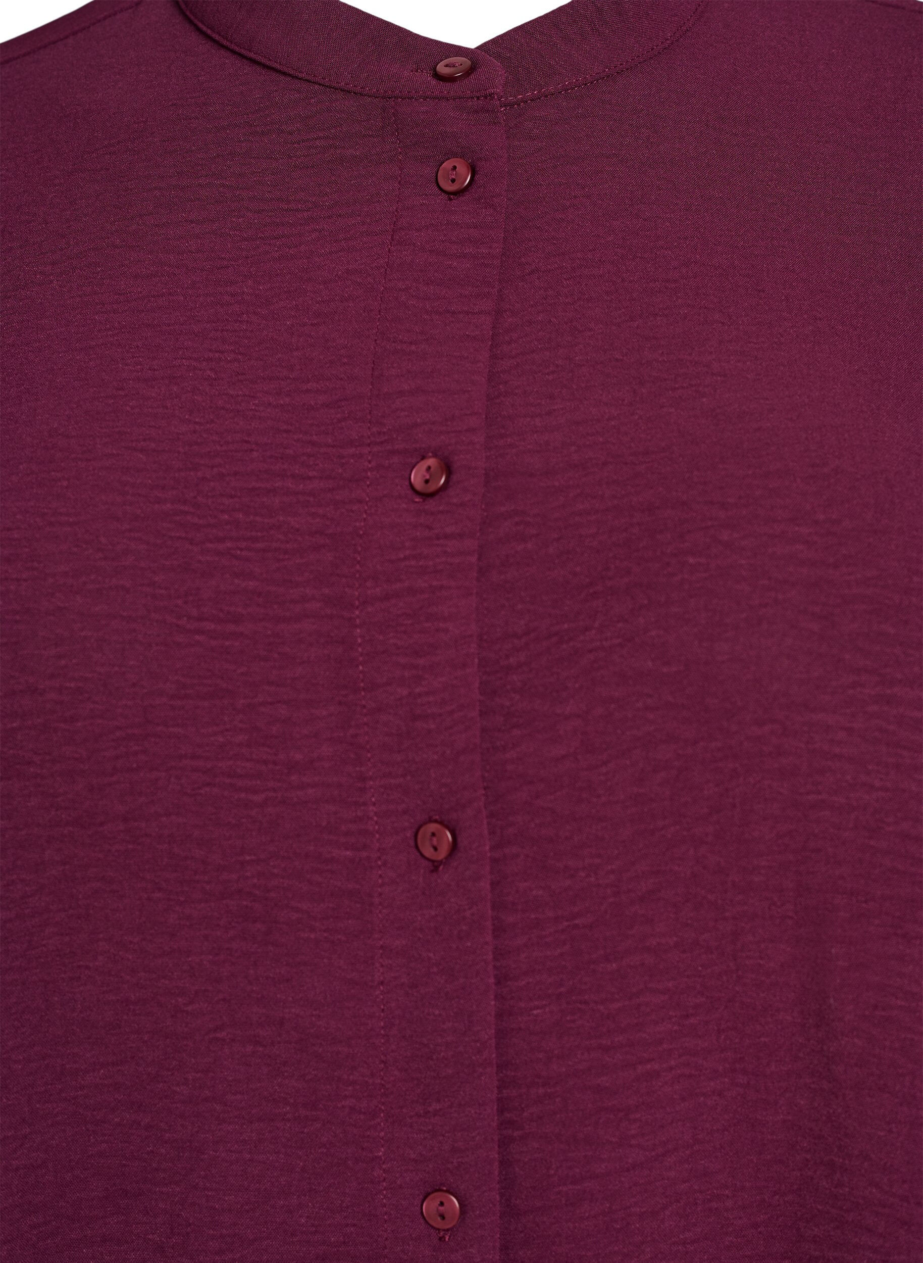 ZizziTunika mit 3/4-&Auml;rmeln, Rot, Packshot image number 2