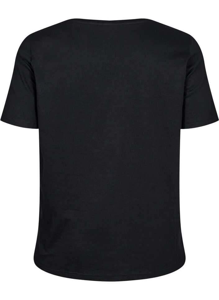 FLASH - T-Shirt mit Print, Schwarz, Packshot image number 1