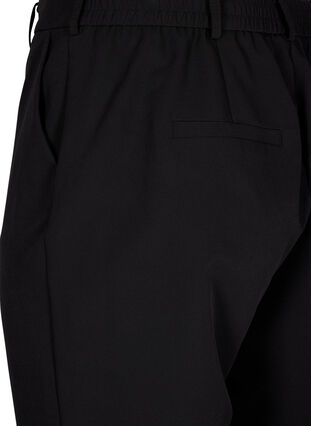 Hose mit geradem Bein und Taschen, Black, Packshot image number 3