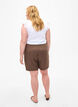 Lockere kurze Hose aus Viskose, Chocolate Chip, Model image number 1