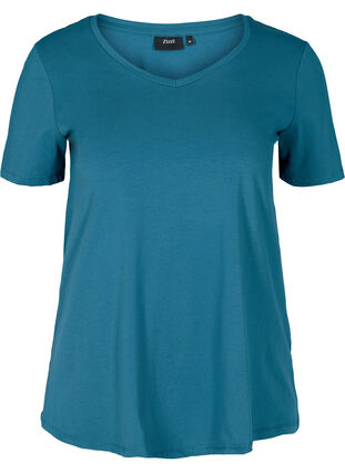Basic T-Shirt, Blue Coral, Packshot image number 0