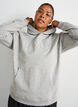 Hoodie mit besticktem Motiv, Grau, Model image number 0