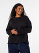 Basic T-Shirt mit langen &Auml;rmeln, Schwarz, Model image number 0