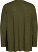 Offener Cardigan aus strukturiertem Jersey, Blau, Packshot image number 1