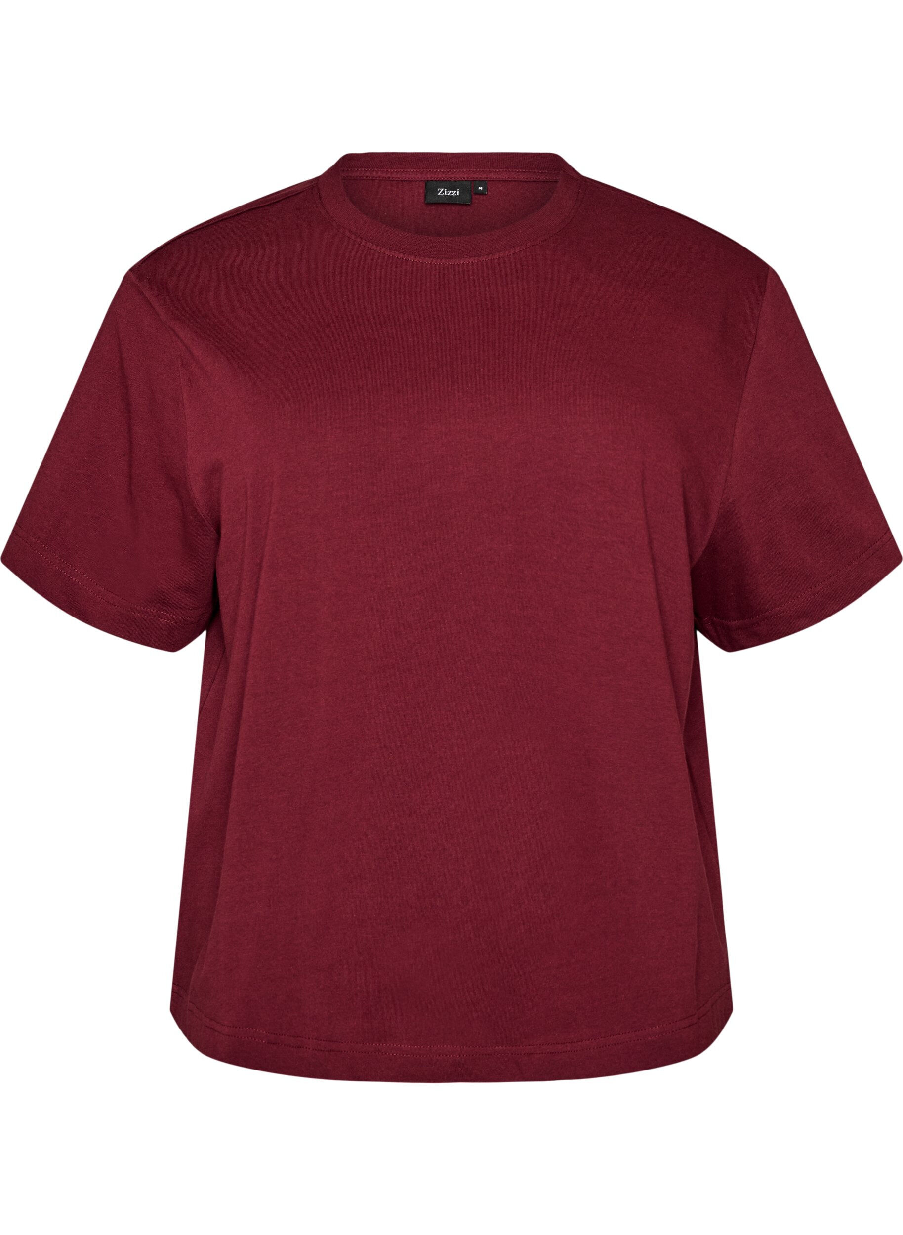 Kastiges T-Shirt aus Baumwolle