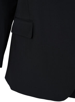 Klassischer Blazer mit Taschen, Black, Packshot image number 3
