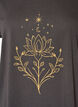 T-Shirt mit dekorativem Frontprint, Grau, Packshot image number 2