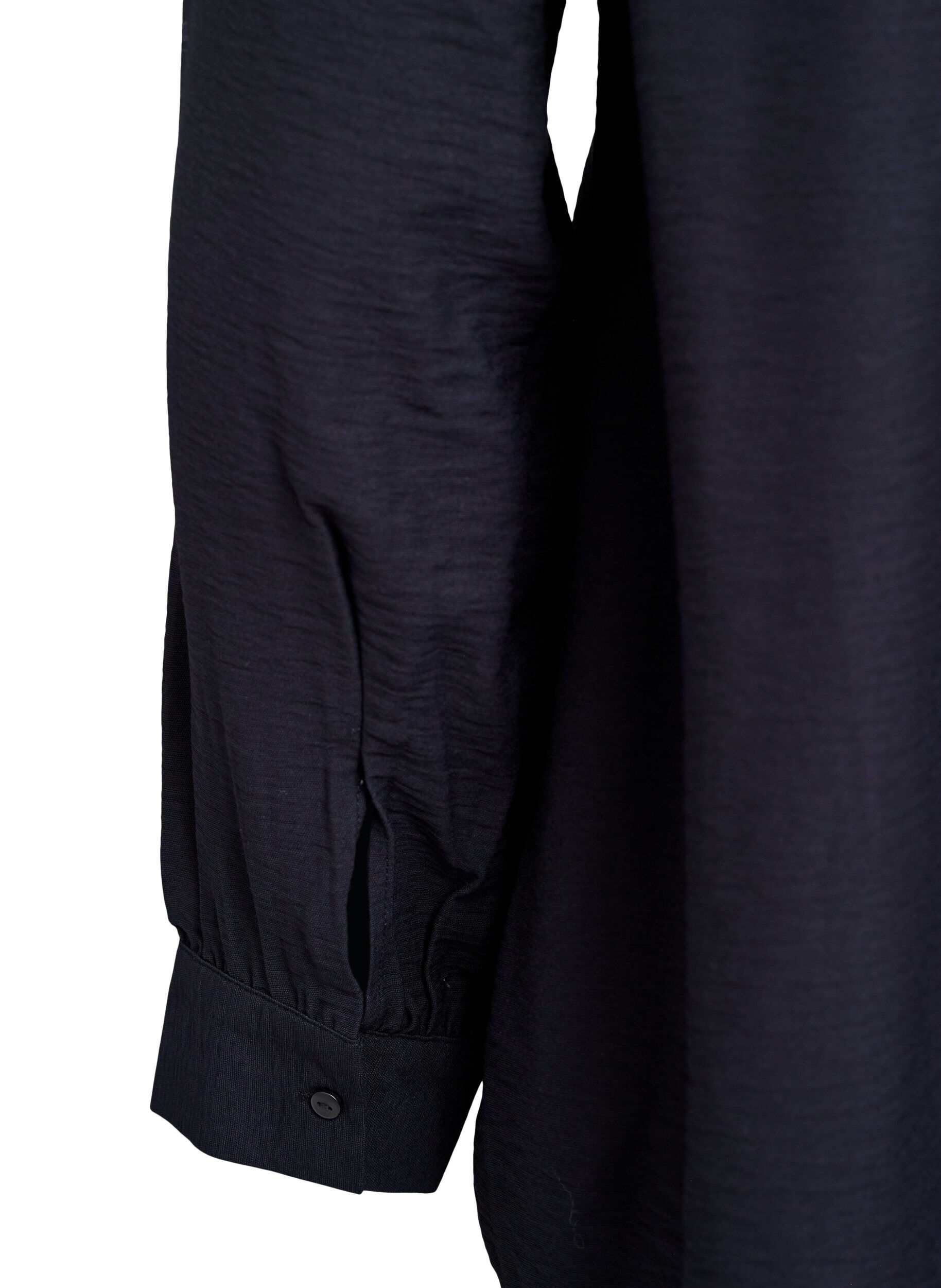 ZizziBluse aus Viskose mit A-Linie, Schwarz, Packshot image number 3