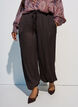 Ballonhose mit Struktur und elastischem Bund, Braun, Model image number 2