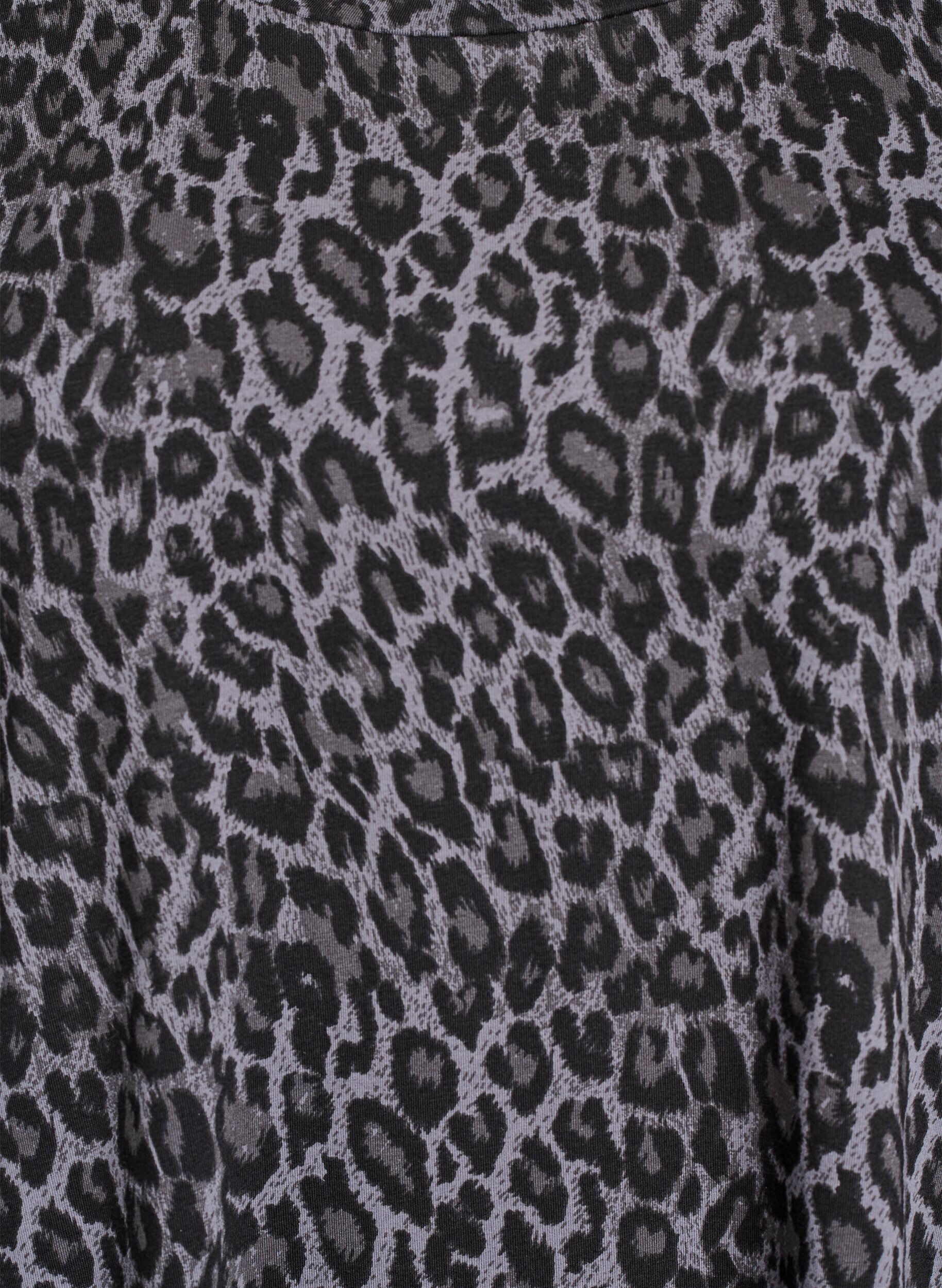 ZizziKurzes T-Shirt Kleid aus Baumwolljersey, Grau, Packshot image number 2