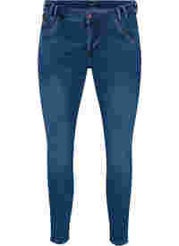 Extra slim Sanna Jeans mit regulärer Taillenhöhe