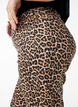 Leopard Jeans mit normaler Taille, Braun, Model image number 3
