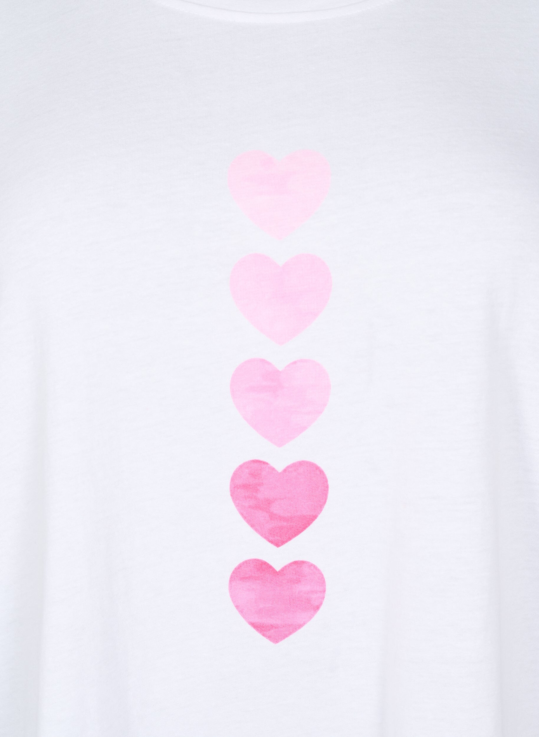 ZizziFLASH - T-Shirt mit Print, Wei&szlig;, Packshot image number 2