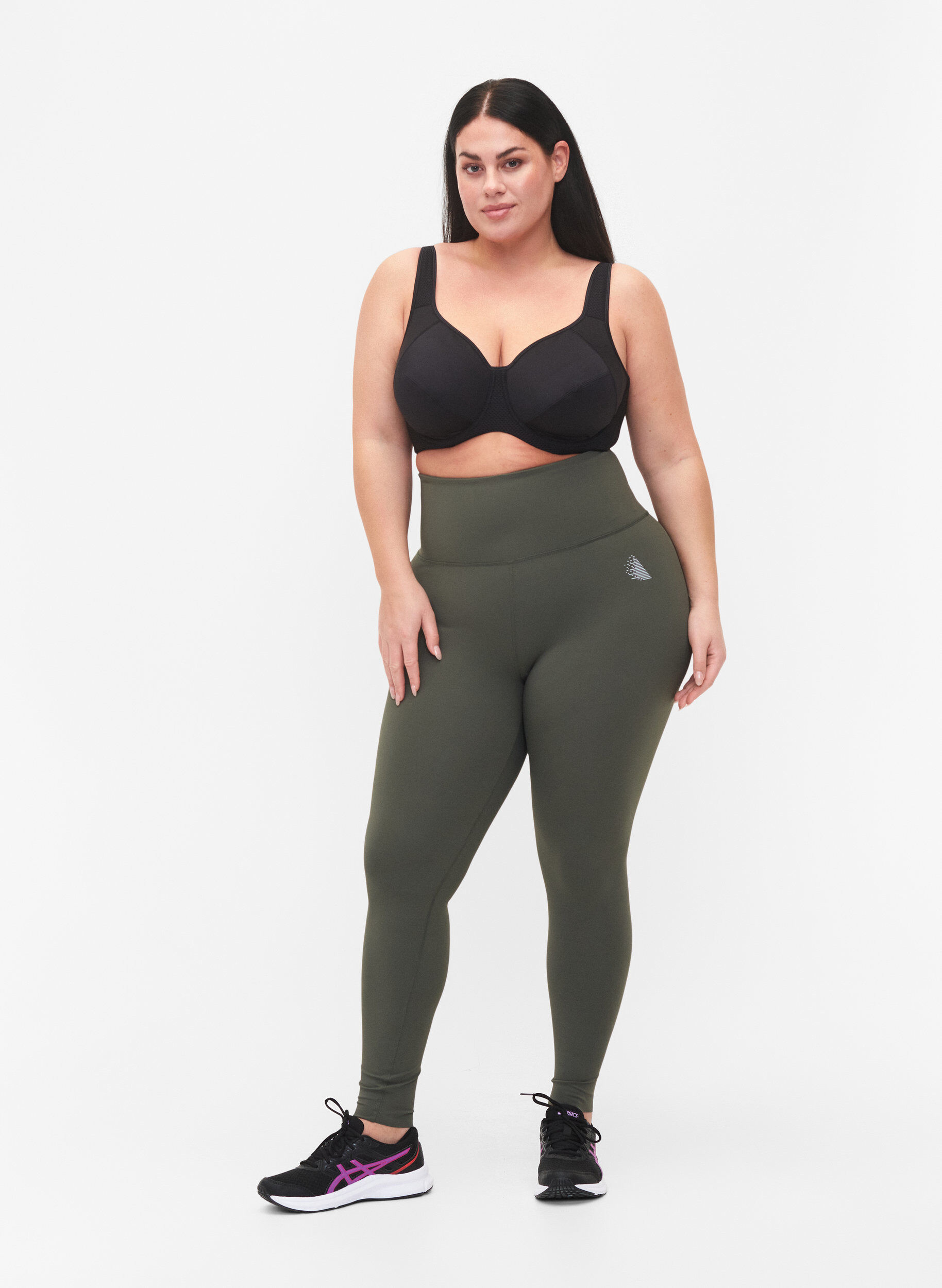 ZizziCORE, HIGH SUPPORT WIRE BRA - Sport-BH mit B&uuml;gel, Schwarz, Model image number 1