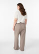 Hose mit weitem Bein, Beige, Model image number 1