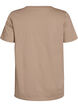 T-Shirt mit geblümtem Printdetail, Beige, Packshot image number 1