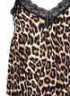 Trägerkleid aus Viskose mit Spitze, Leopard, Packshot image number 2