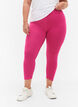 Basic 3/4-Leggings aus Viskose, Pink, Model image number 0