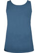 Einfarbiges Basic Top aus Baumwolle, Grau, Packshot image number 1