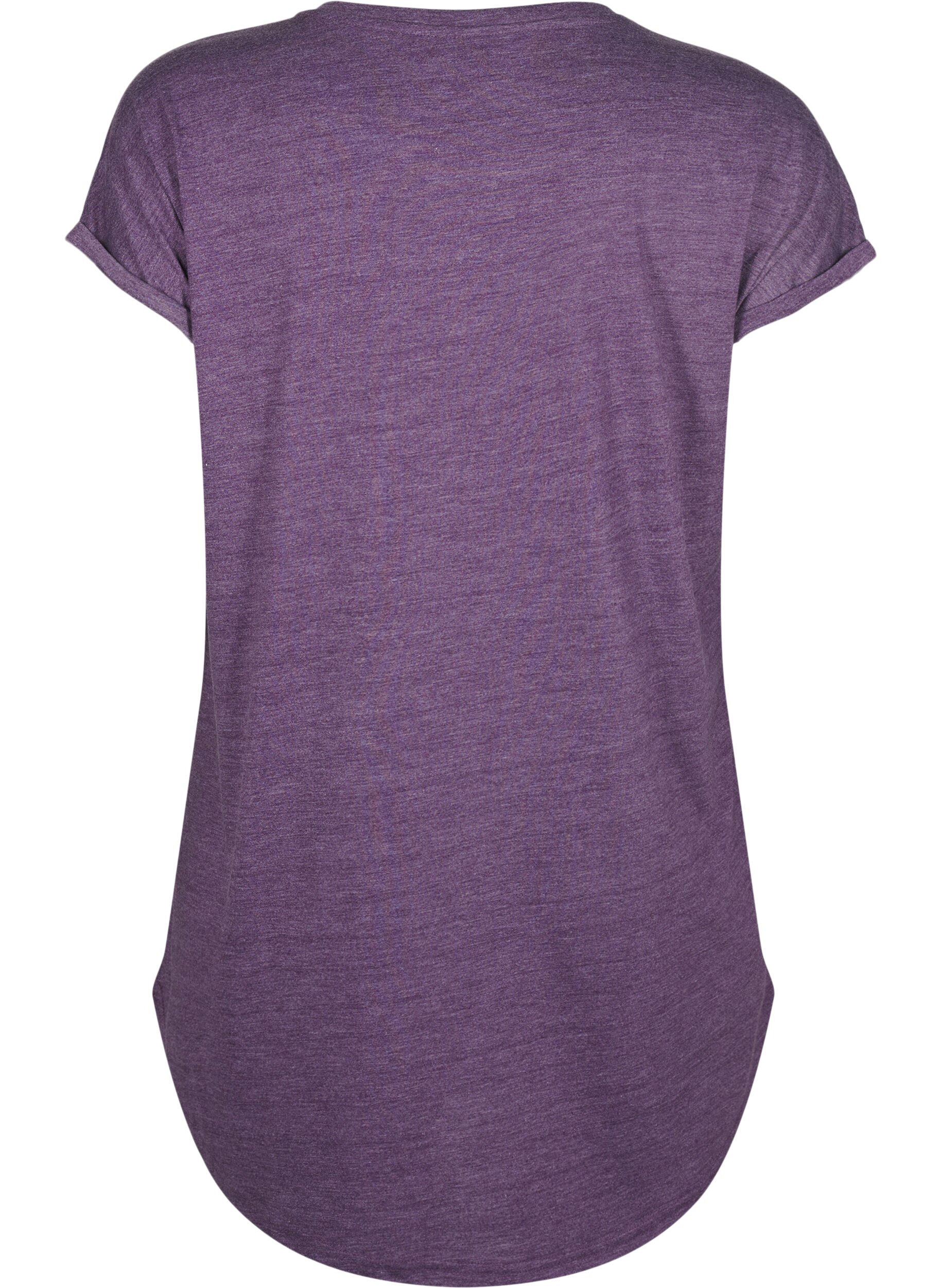 ZizziKurz&auml;rmliges Nachthemd mit Textdruck, , Packshot image number 1