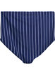 Hoch taillierte Bikinihose mit Print, Dark Blue Stripe AOP, Packshot image number 1