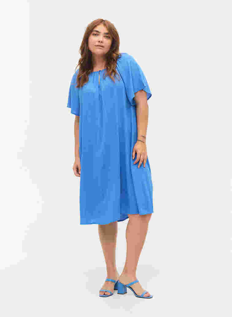 Kurzärmeliges Kleid aus Viskose, Regatta, Model image number 2