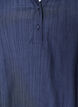 Bluse aus einer gecrinkelten Viskosemischung mit V-Ausschnitt, Blau, Packshot image number 2