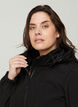 Softshelljacke mit Kapuze, Black solid, Model image number 4