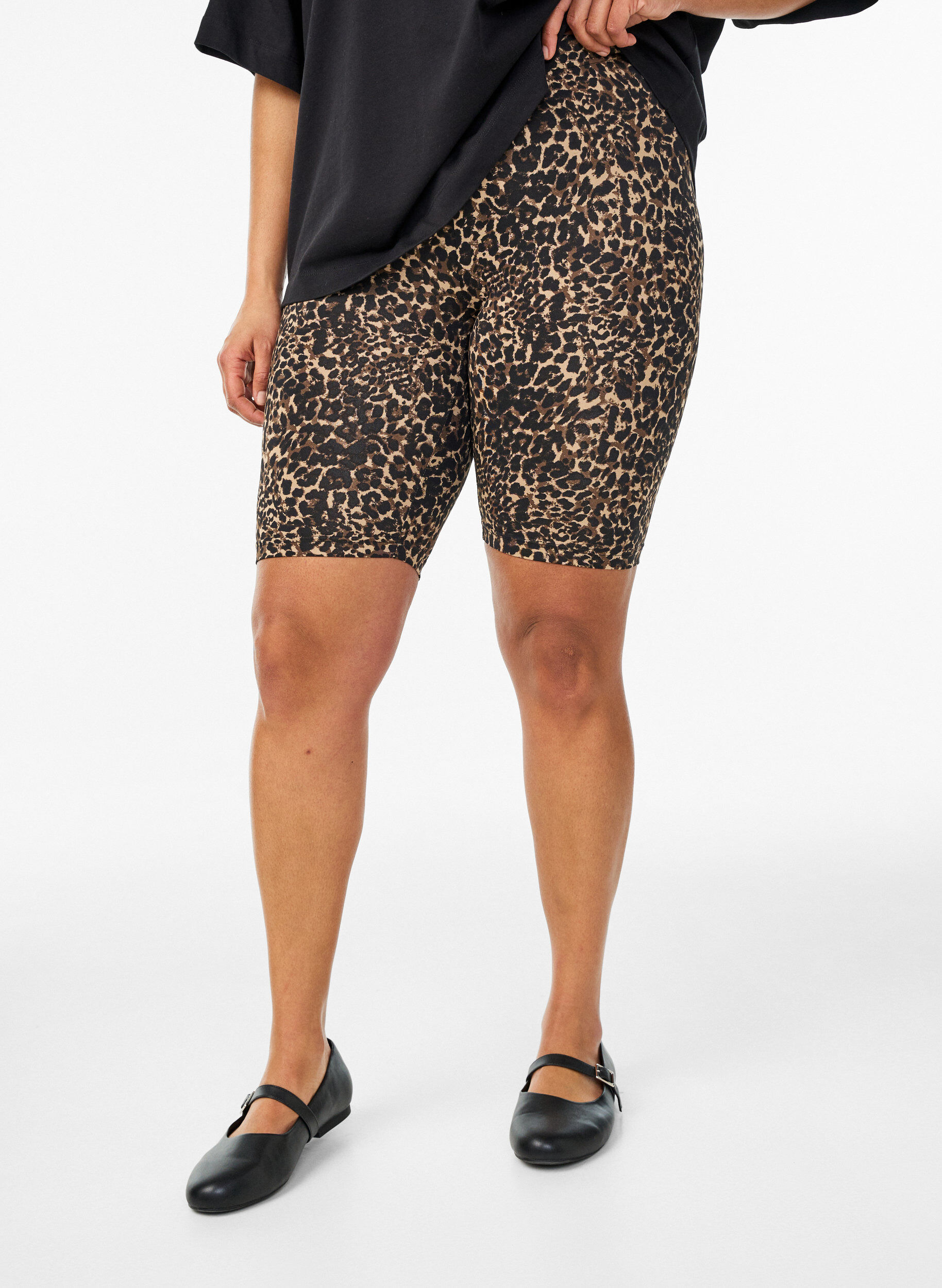 Zizzi2er-Pack Radlershorts, Braun, Model image number 3