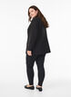Leggings mit normaler Taille und Muster, Schwarz, Model image number 2