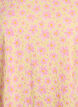 Kurzes Kleid mit gecrinkelter Textur und kurzen &Auml;rmeln, Gelb, Packshot image number 2