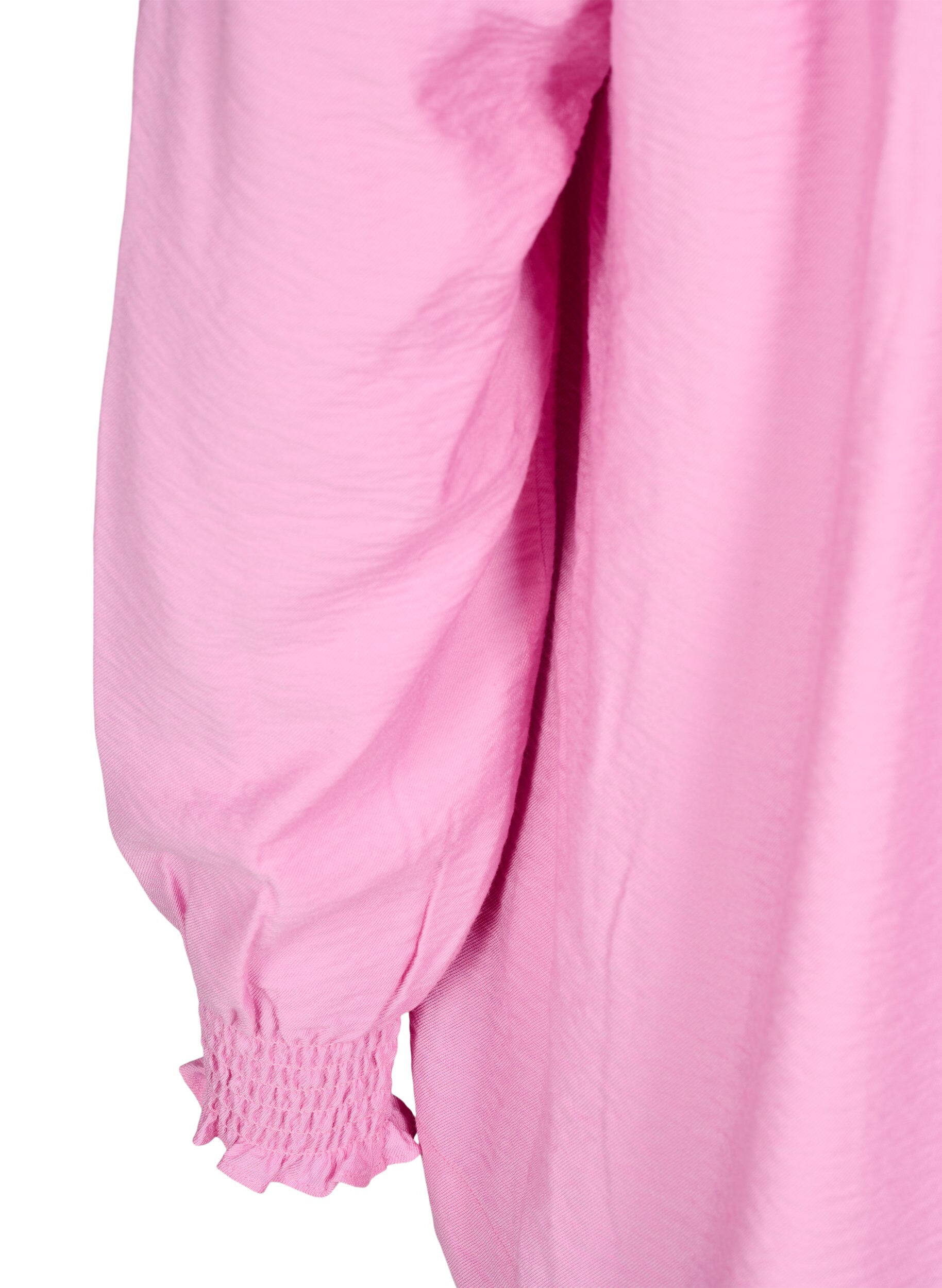 ZizziBluse mit R&uuml;schenkragen, Pink, Packshot image number 3