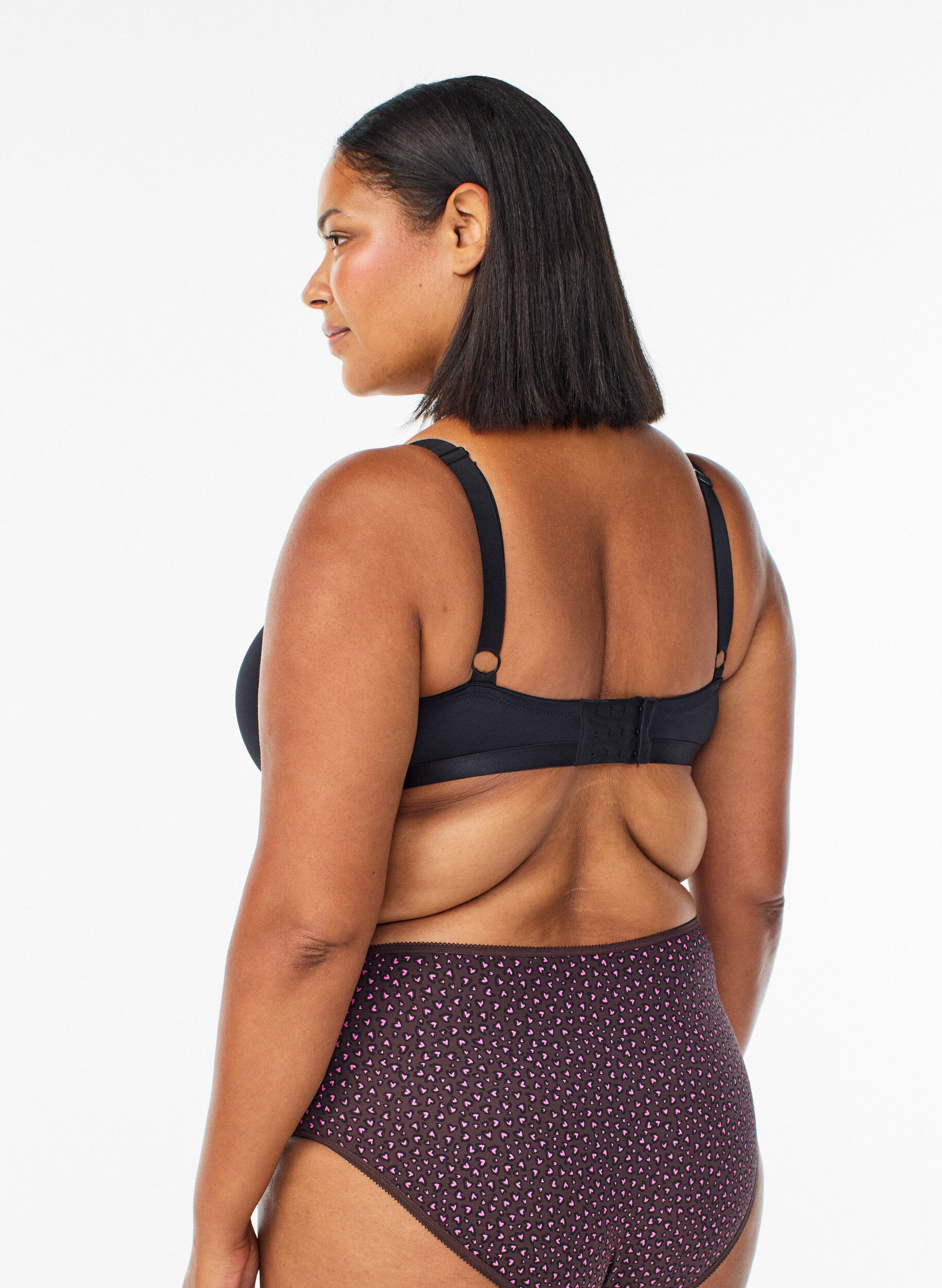 Zizzi7er-Pack Slips mit normaler Leibh&ouml;he, Pink, Model image number 1