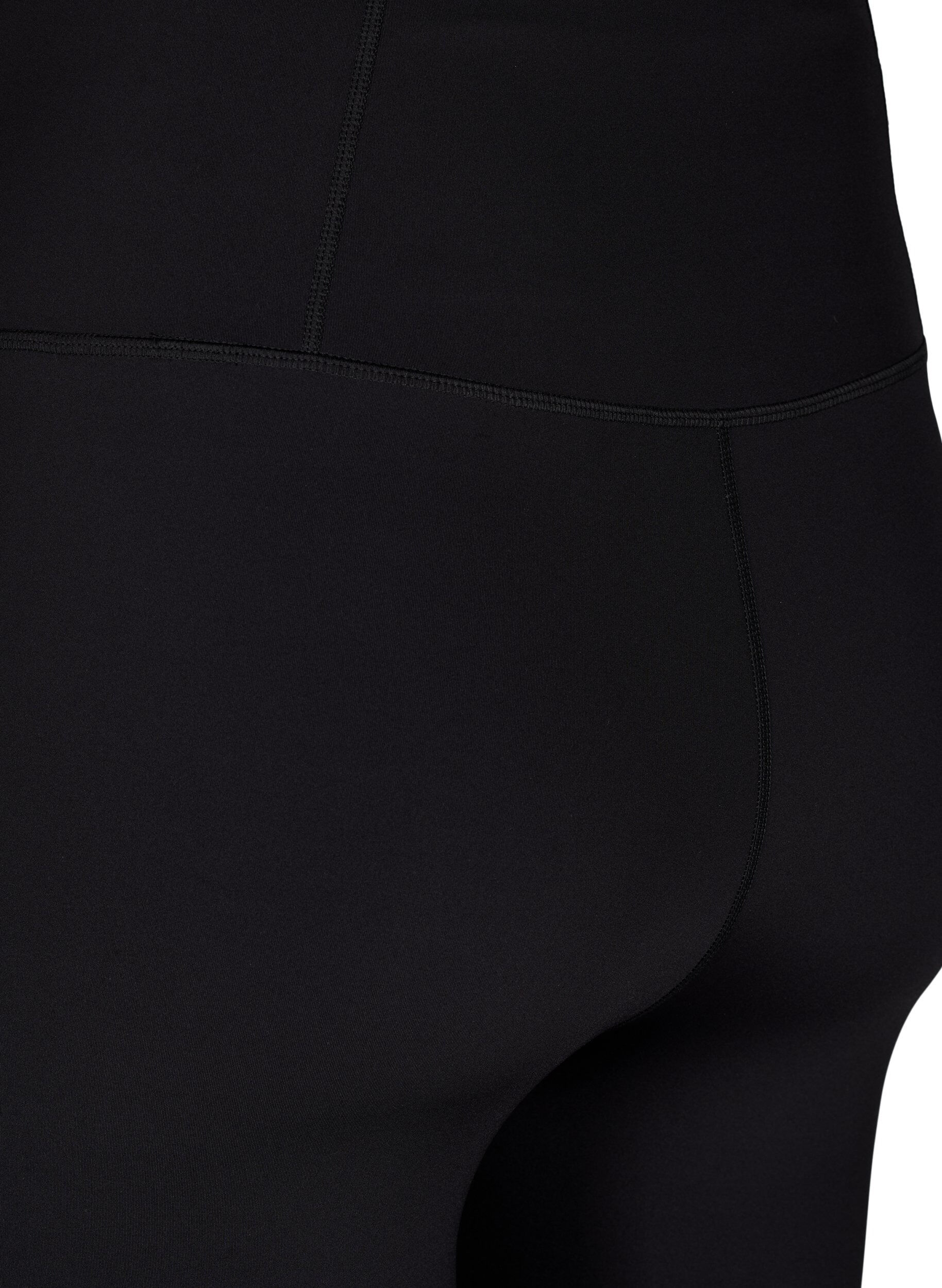ZizziCORE, SUPER TENSION TIGHTS &ndash; 3/4-Sportleggings mit Tasche, Black, Packshot image number 3