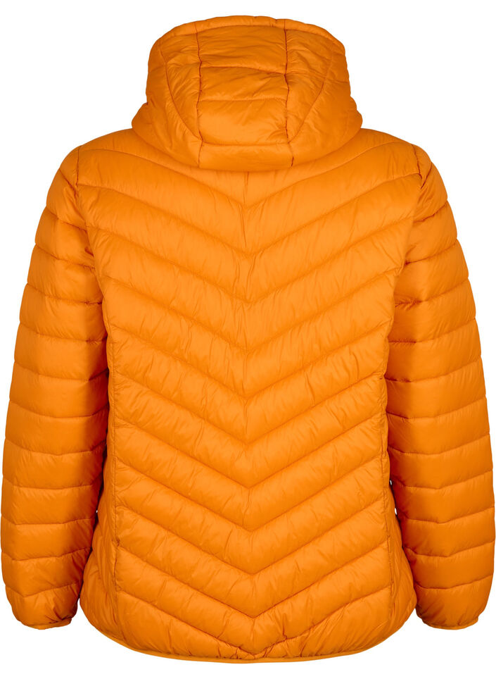Leichte Jacke mit Kapuze, Orange, Packshot image number 1