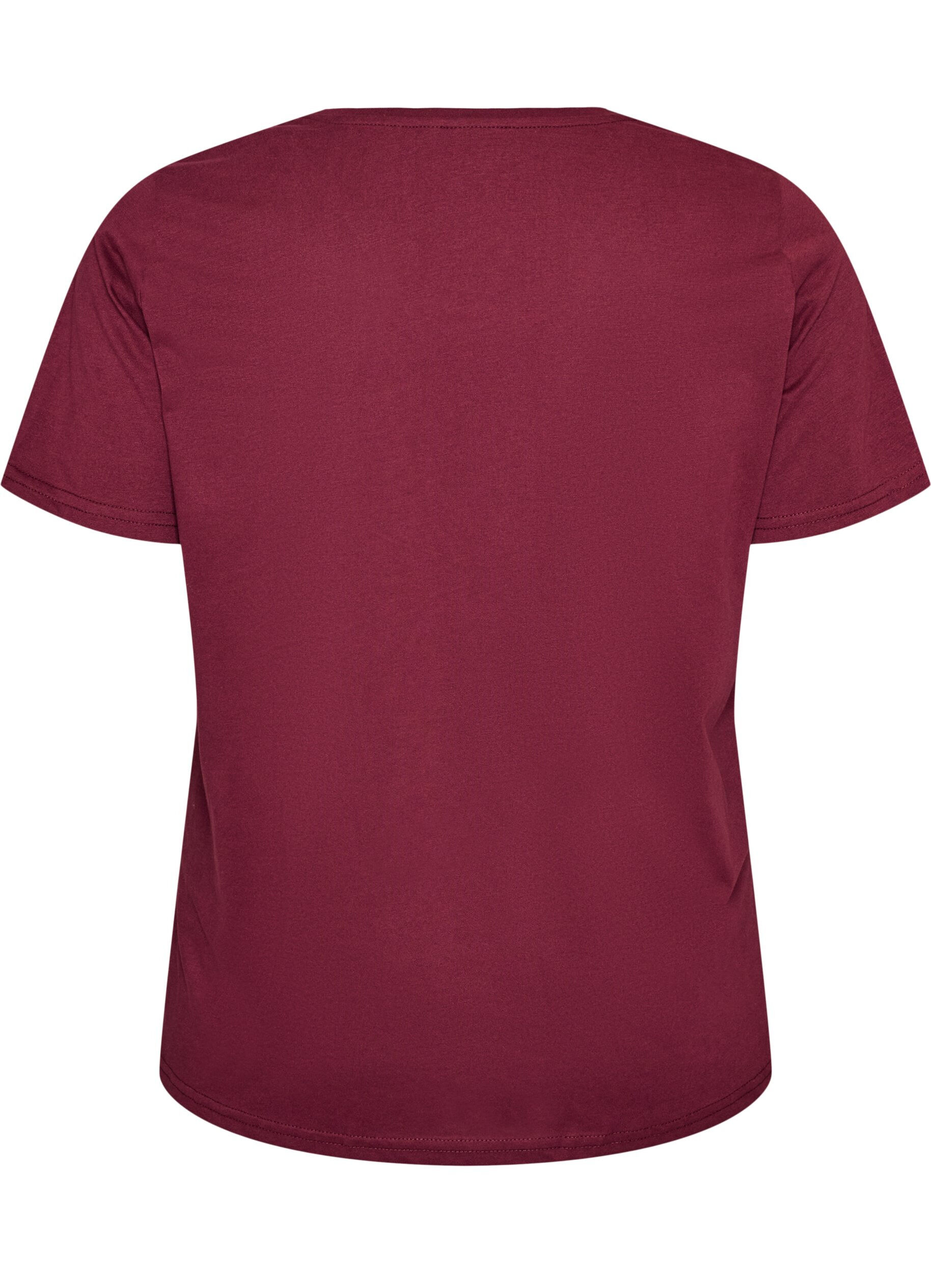 ZizziT-Shirt mit Print, Rot, Packshot image number 1