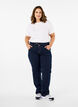Regular Fit Gemma Jeans mit hoher Taille, Blau, Model image number 0